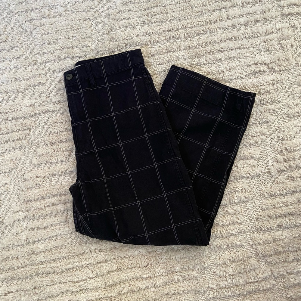 Madewell Emmett wide leg crop pants